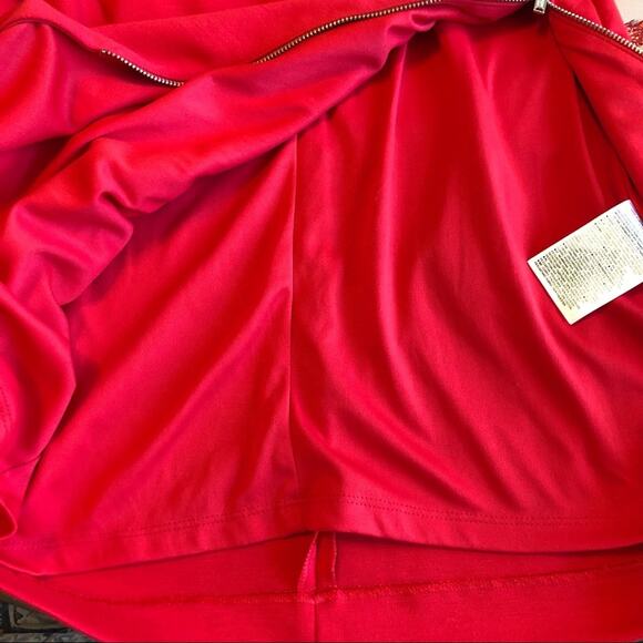 Banana Republic Sexy Red Dress Womens 4 Red Sleeveless Stretch Career Minimalist - Picture 7 of 9